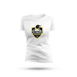 Krefeld Pinguine - Frauen Logo T-Shirt - weiß