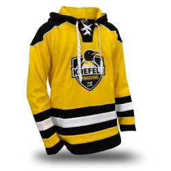 Krefeld Pinguine - Hockey Hoodie Stripe - sunny - Gr: XL