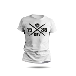 Krefeld Pinguine - T-Shirt - weiß - 1936-Cross - Gr:M